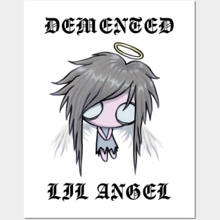 DEMENTED LIL ANGEL (LIGHT) Posters and Art